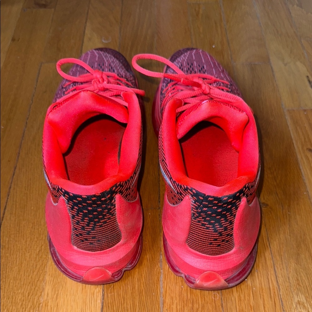 Nike Red Athletic KD Signature Series Sneakers - Picture 3 of 7